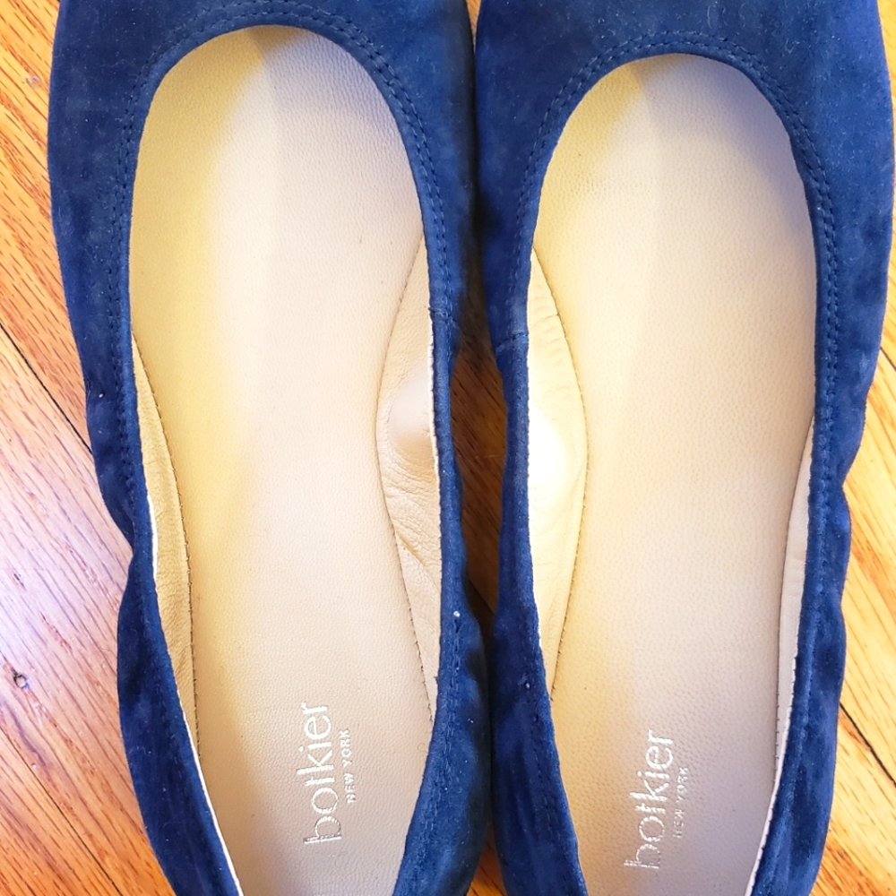 Botkier flats, navy blue, size 7
